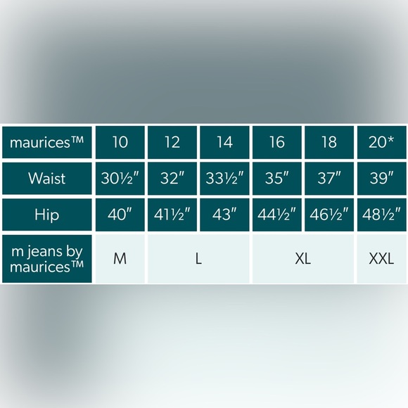 m jeans by maurices™ Large Women’s Curvy High Rise Sky Fall Gray Jegging - Picture 7 of 7